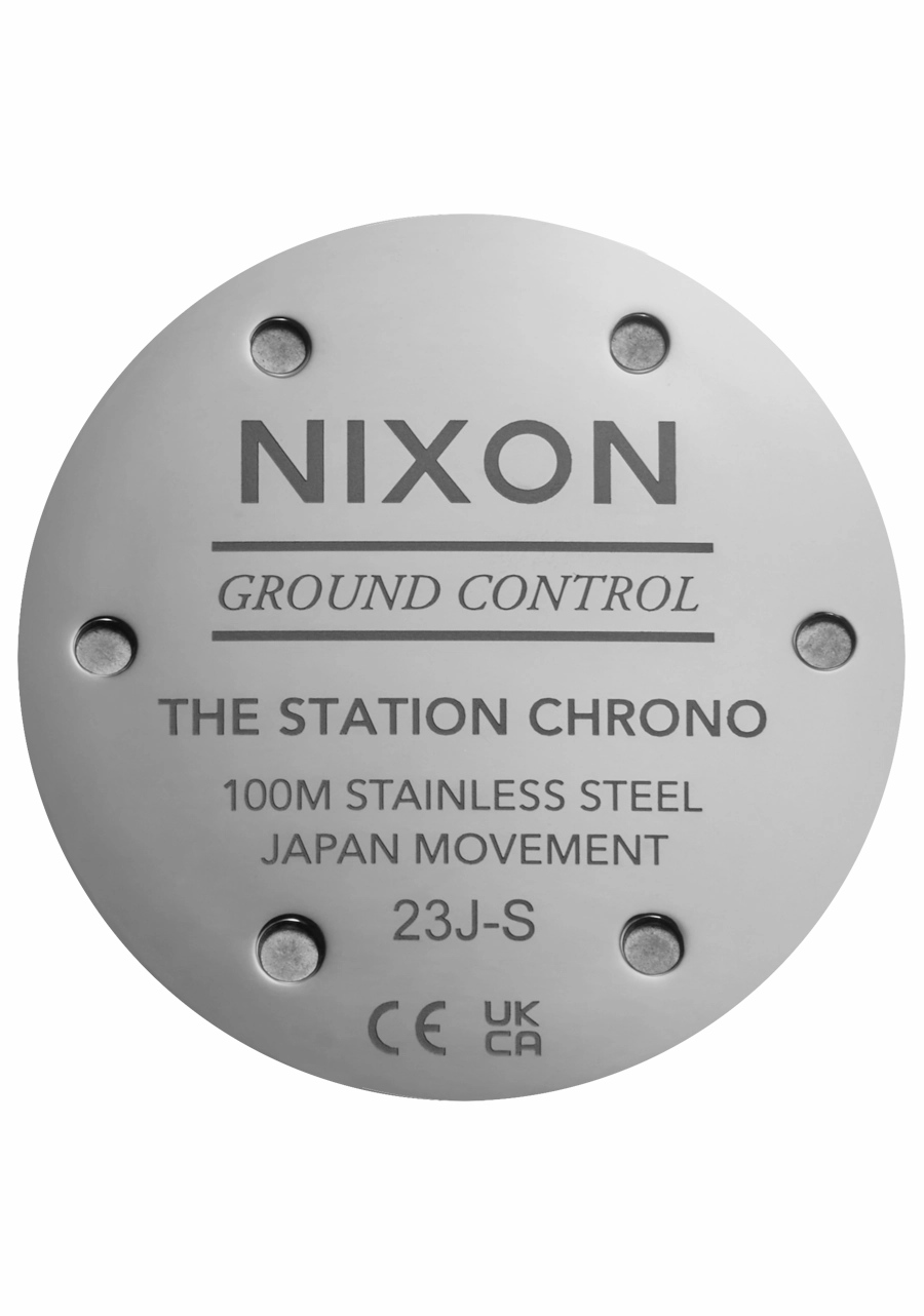 Station Chrono - Silver / Indigo