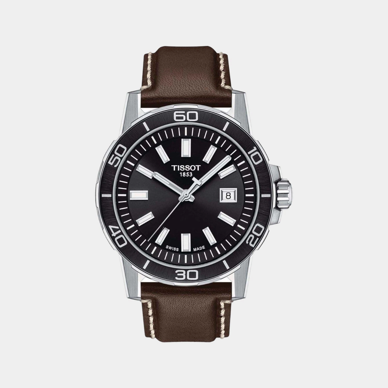 Supersport Chrono Men Analog Leather Watch T1256101605100 budget    watches    watches classic
