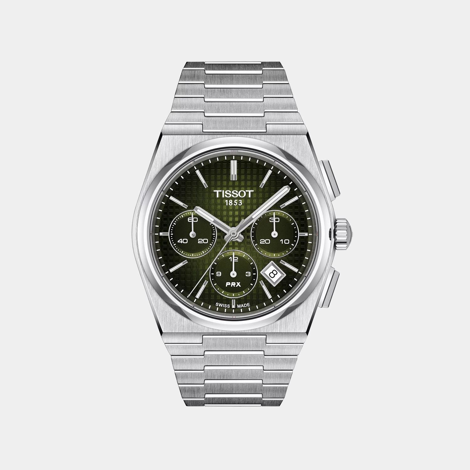 T-Classic Men Analog Graded Green Dial Swiss    Automatic Stainless Steel Watch T1374271109100 budget    watches    watches classic