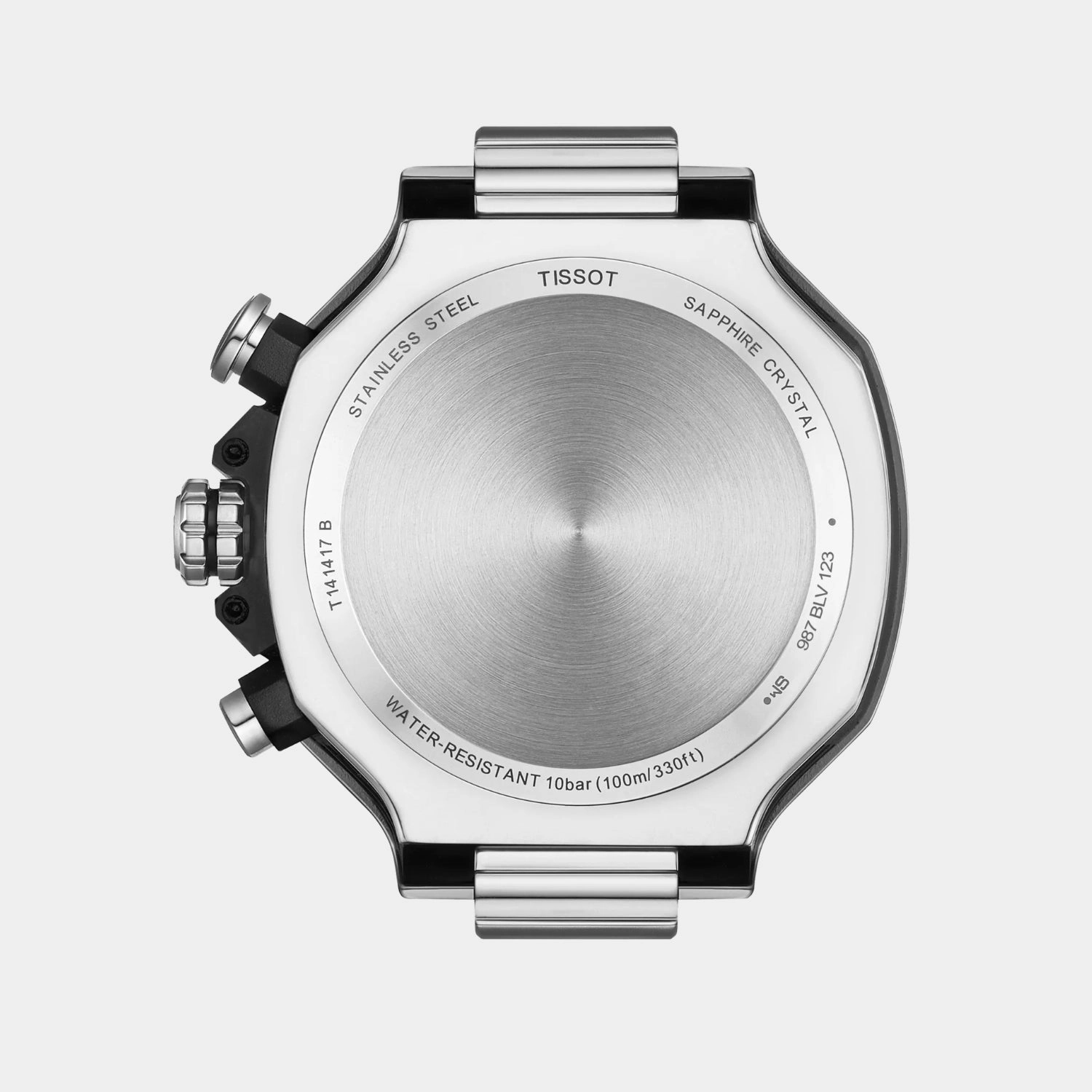 T-Race Men Quartz Silver Dial Chronograph Stainless Steel Watch T1414171103100