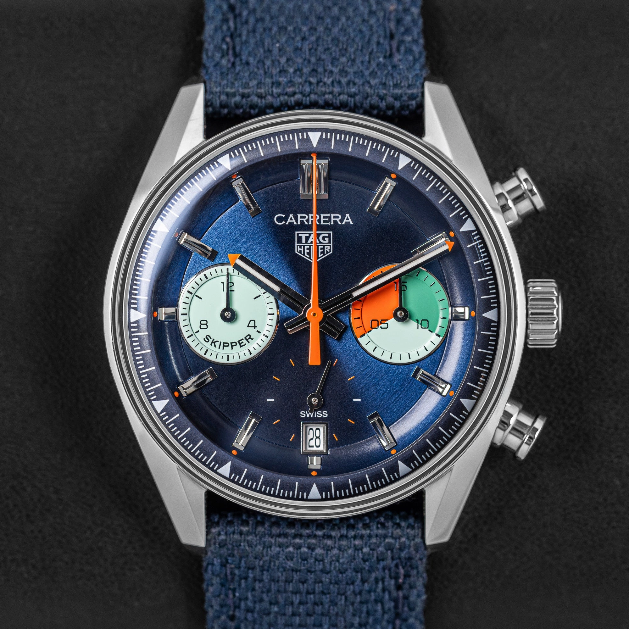Tag Heuer Carrera Chronograph Skipper CBS2213.FN6002 affordable sports watches lightweight cycling smart running swimming sports watches