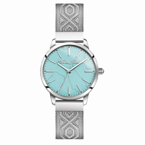 Thomas Sabo Arizona Turquoise Embossed Steel Womens Watch,quartz watch, quartz watches for men, quartz watches for women, best quartz watch, minimalist quartz watch, luxury quartz watch, waterproof quartz watch,analog quartz watch, digital quartz watch,aff