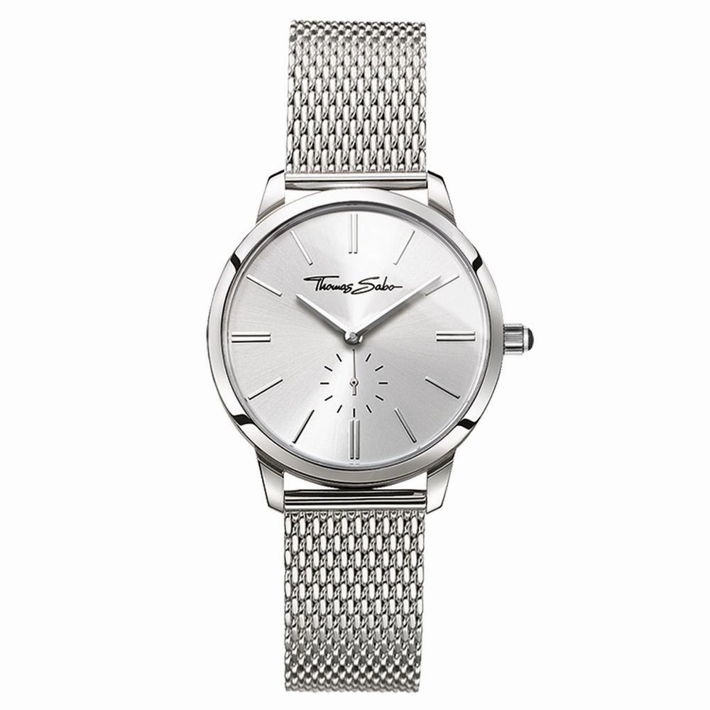 Thomas Sabo Glam Steel Mesh Silver Dial Womens Watch,quartz watch, quartz watches for men, quartz watches for women, best quartz watch, minimalist quartz watch, luxury quartz watch, waterproof quartz watch,analog quartz watch, digital quartz watch,affordab