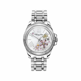 Thomas Sabo Women's watch flowers from pastel coloured stones 