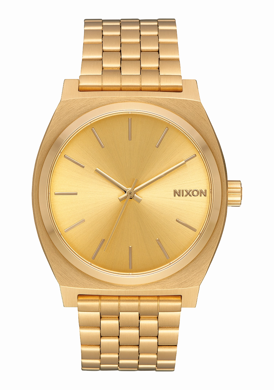 Time Teller - All Gold / Gold stainless-steel watches stainless steel watch bands stainless steel watches cheap