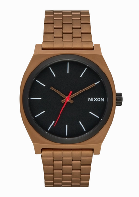 Time Teller - Bronze / Black stainless-steel watches stainless steel watch bands stainless steel watches cheap