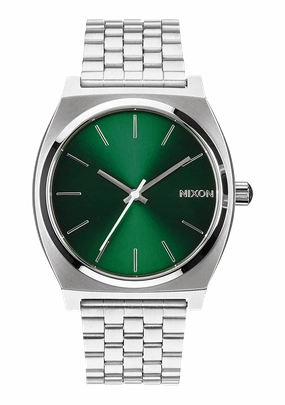 Time Teller - Green Sunray stainless-steel watches stainless steel watch bands stainless steel watches cheap