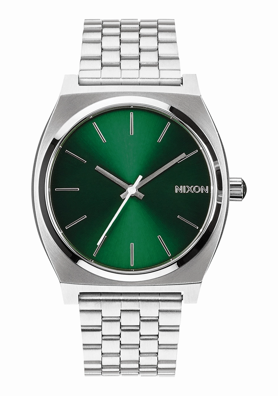 Time Teller - Green Sunray stainless-steel watches stainless steel watch bands stainless steel watches cheap