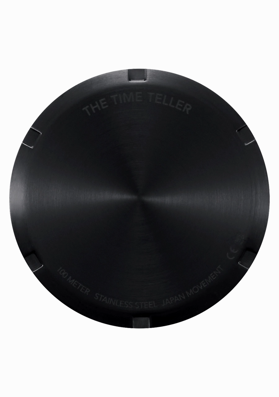 Time Teller - Matte Black / Gold