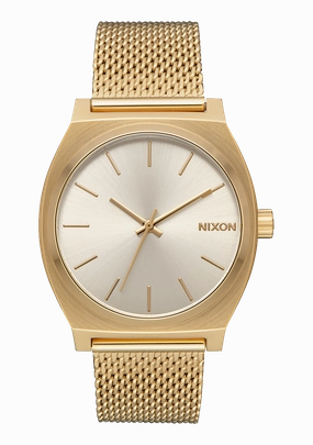 Time Teller Milanese - All Gold / Cream stainless-steel watches stainless steel watch bands stainless steel watches cheap