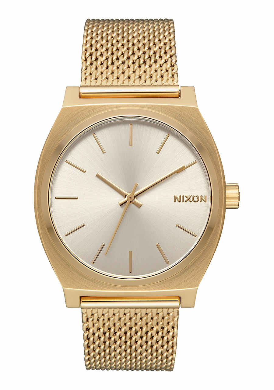 Time Teller Milanese - All Gold / Cream stainless-steel watches stainless steel watch bands stainless steel watches cheap