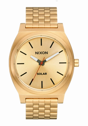 Time Teller Solar - All Gold / Black stainless-steel watches stainless steel watch bands stainless steel watches cheap