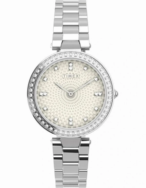 Timex Adorn with Crystals 32mm Bracelet Watch TW2V45000 