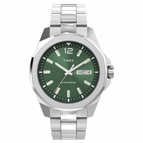 Timex Essex Avenue Green Dial Mens Watch TW2W13900,seiko watches,mens watches,couple watches,watches designer,watches discount,best watches for men