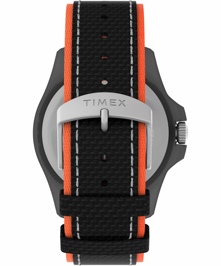 Timex Expedition 46mm Black Dial Fabric Strap Watch TW2V66100