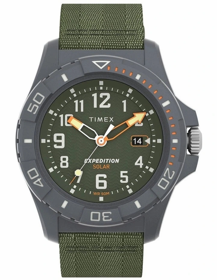 Timex Expedition Ocean Fabric Watch in Green TW2V40400 