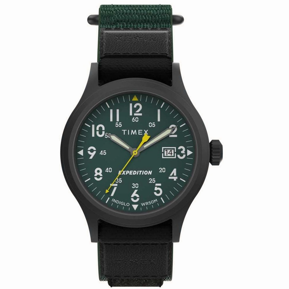 Timex Expedition Scout Green Dial Mens Watch TW4B29700 