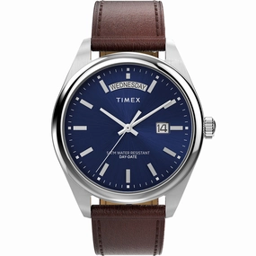 Timex Legacy TW2W57200 Affordable Leather Watch Leather Watch Discount