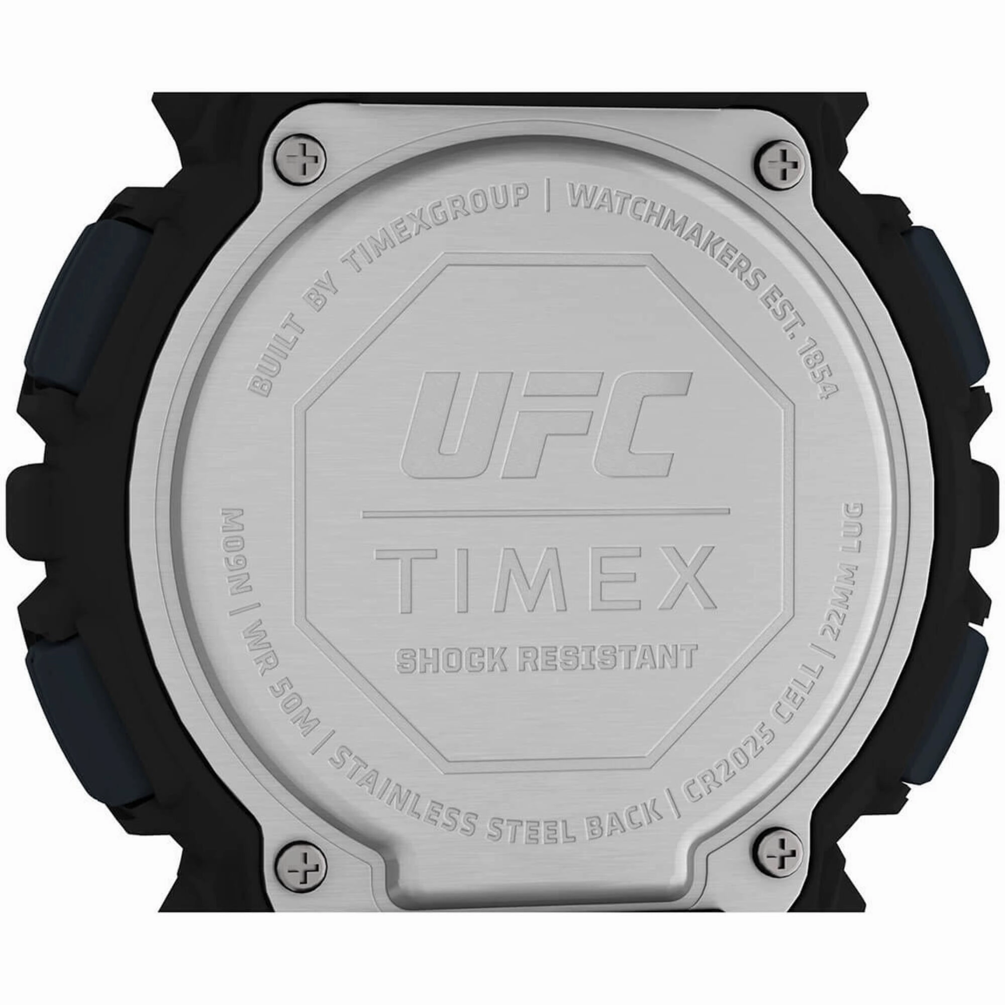 Timex Men's Watch - UFC Striker Chronograph Black Digital Dial Strap | TW5M53400