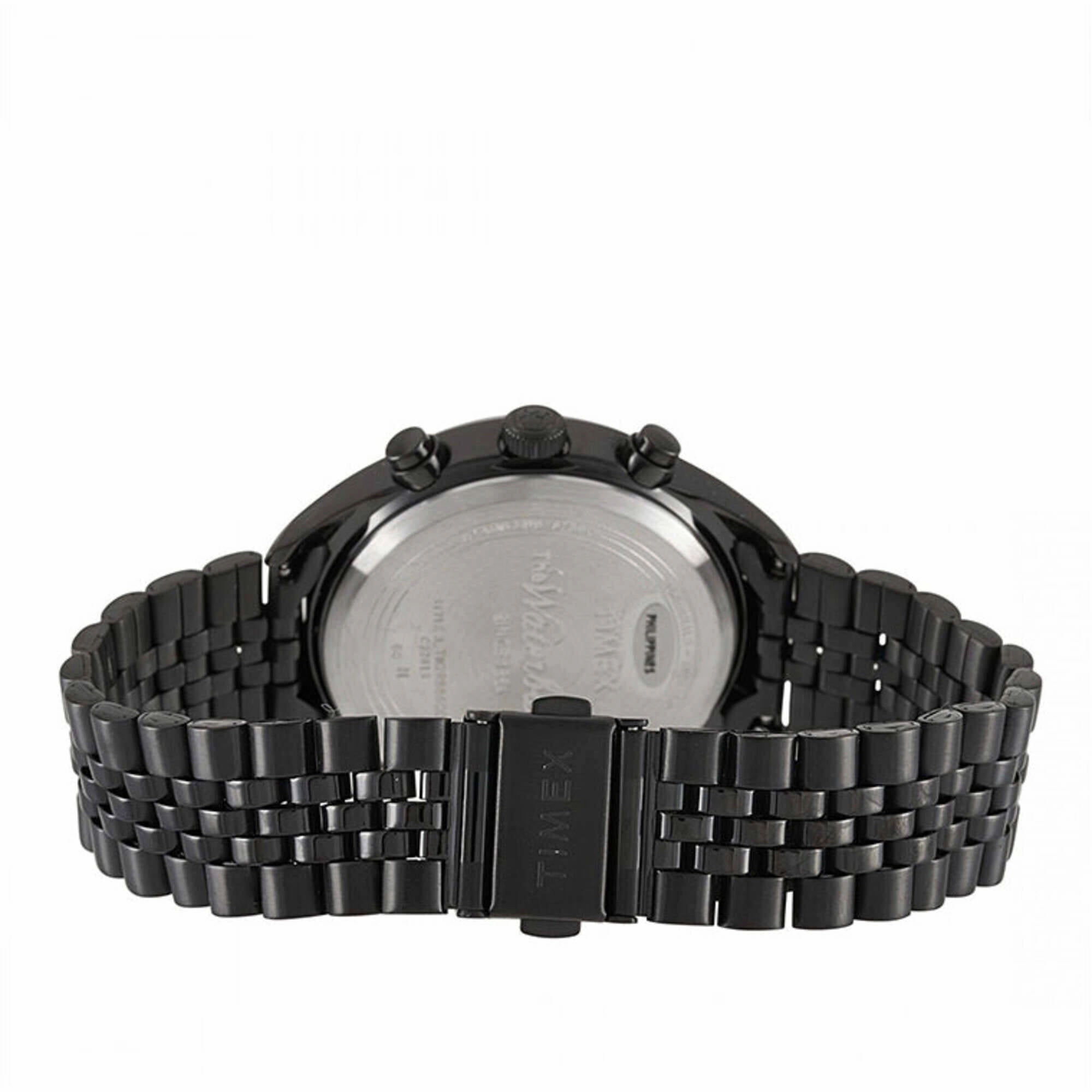 Timex Men's Watch - Waterbury Chronograph Quartz Black Dial Bracelet | TW2R88600