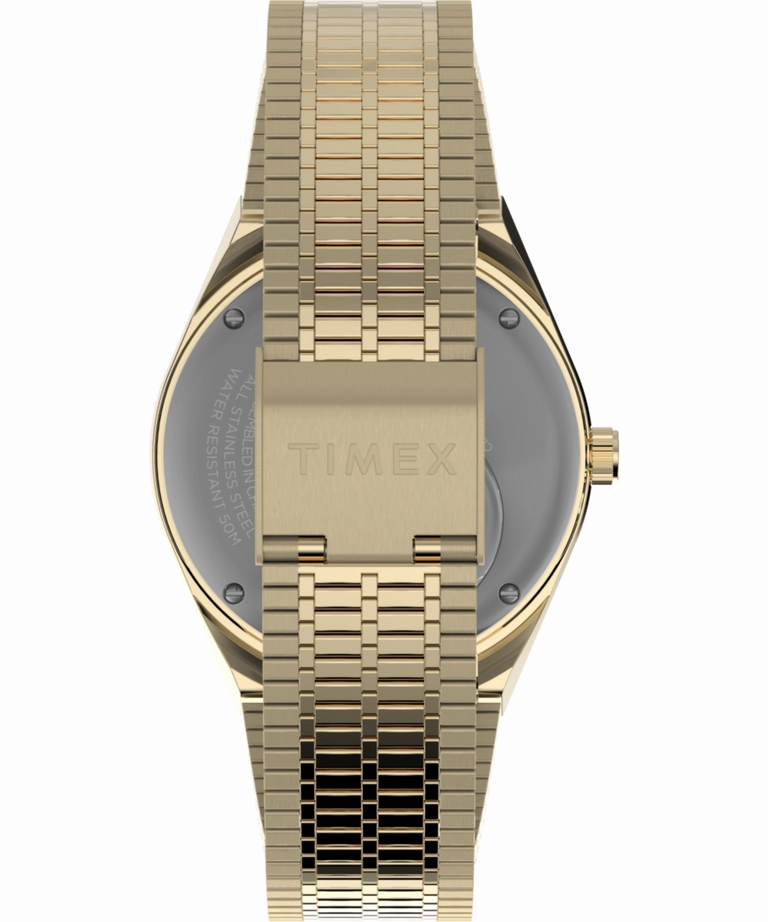 Timex x seconde/seconde/ Loser 38mm Limited Edition Gold Men's Watch TW2W70700