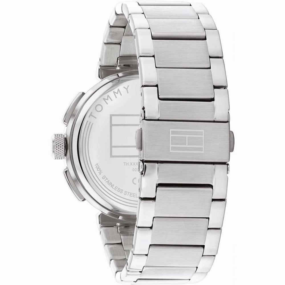 Tommy Hilfiger Green Dial Stainless Steel Mens Watch 1792117