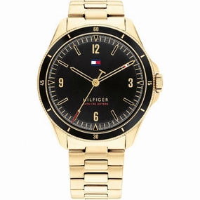 Tommy Hilfiger Yellow Gold Plated Mens Watch 1791903 