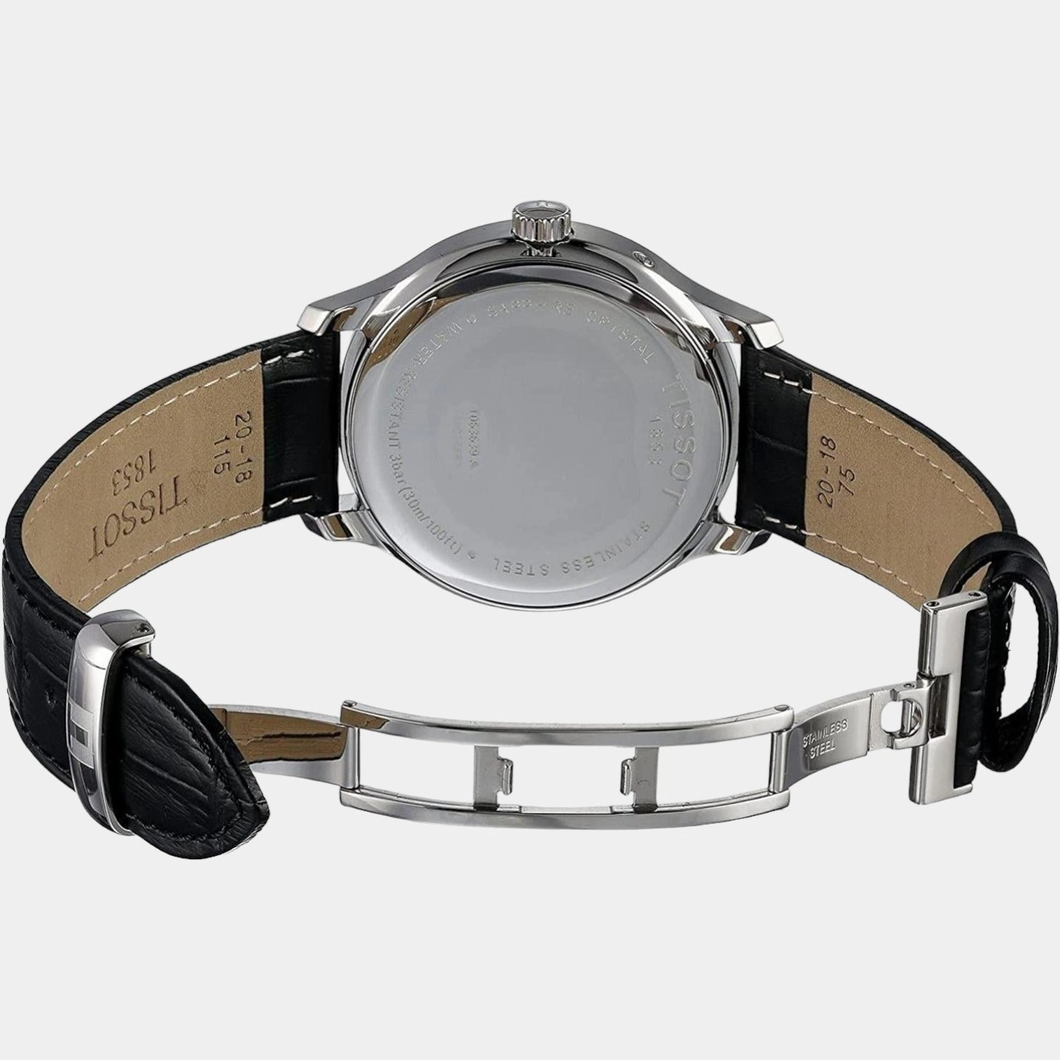 Tradition Men Analog Leather Watch T0636391605700