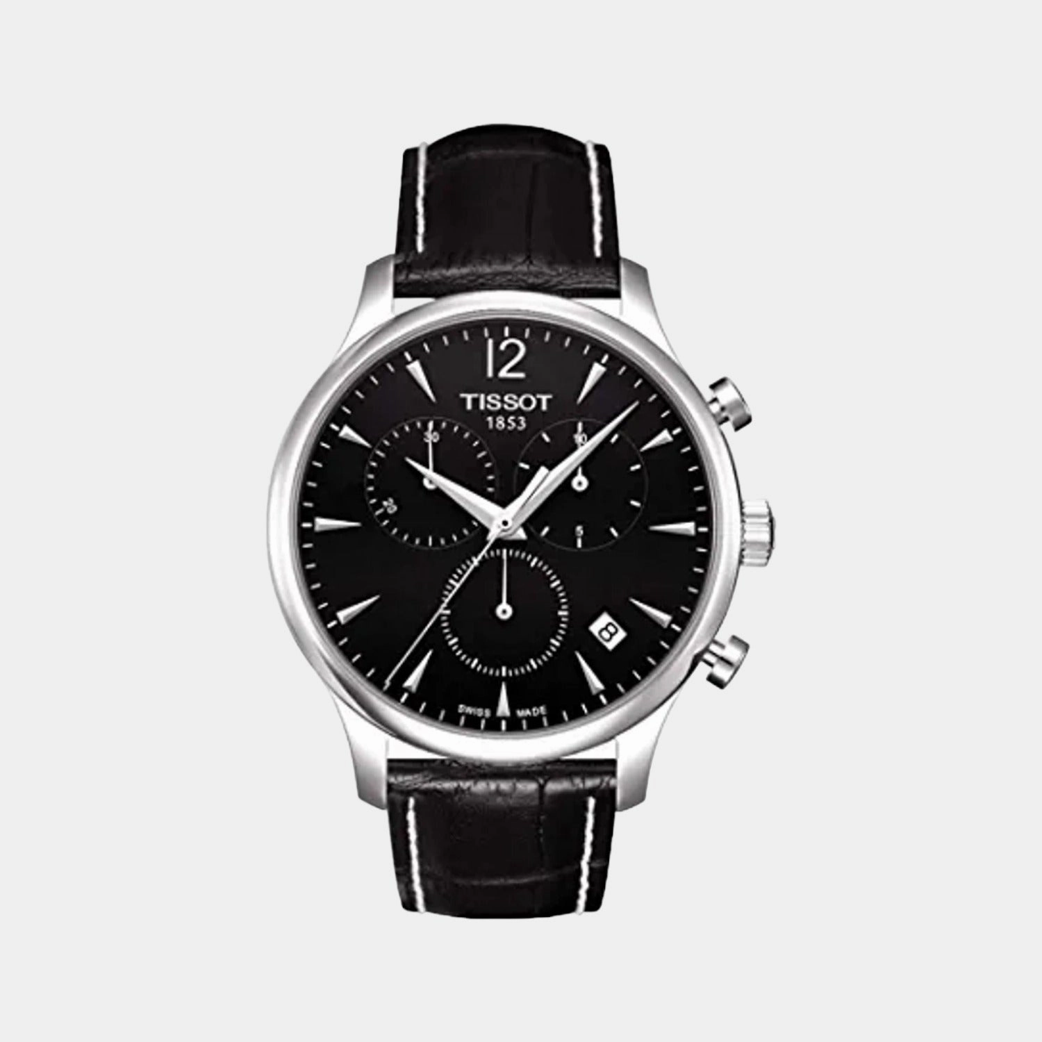 Tradition Men Leather Chronograph Watch T0636171605700 budget    watches    watches classic