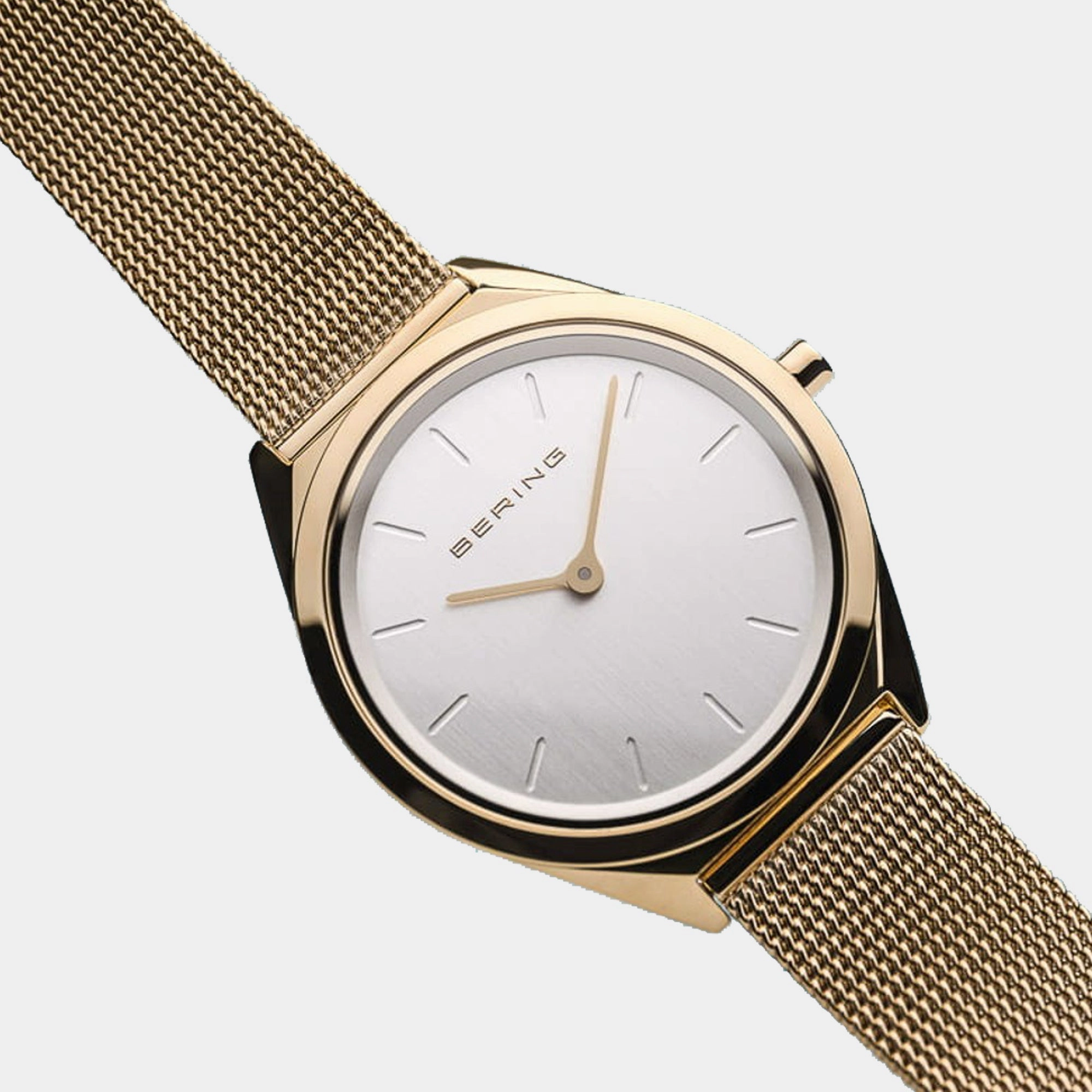 Ultra Slim Women's Silver Stainless Steel Watch 17031-334