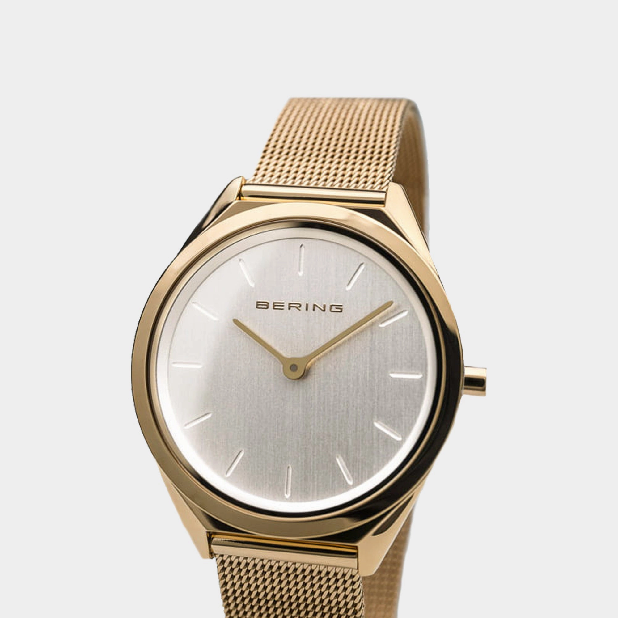 Ultra Slim Women's Silver Stainless Steel Watch 17031-334