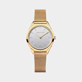 Ultra Slim Women's Silver Stainless Steel Watch 17031-334 women watches best women watches affordable women's watches branded women watches