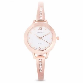 Valentino 20121981-MOP DIAL ROSE GOLD FASHION METAL - ALLOY Watch For Women Affordable casual watches Sporty casual watches Affordable luxury casual watches