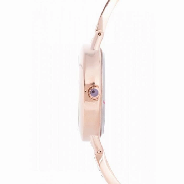 Valentino 20121981-SILVER DIAL ROSE GOLD FASHION METAL ALLOY STRAP Watch for Women