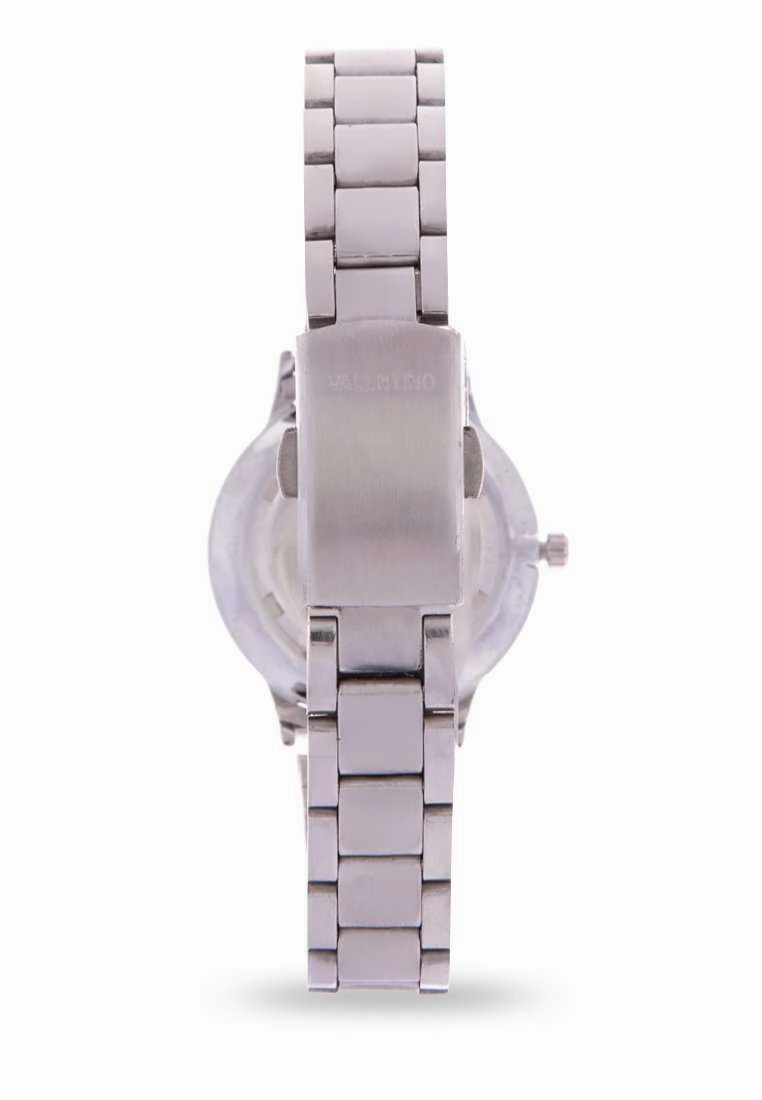 Valentino 20122198-BLACK DIAL Silver Watch for Women