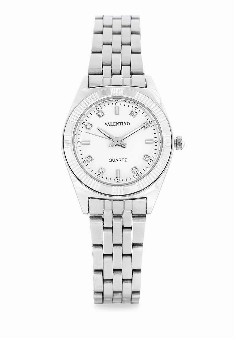 Valentino 20122252-WHITE DIAL Silver Watch for Women Affordable casual watches Sporty casual watches Affordable luxury casual watches