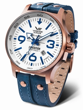 Vostok-Europe EXPEDITION NORTH POLE Rose Gold Watch Automatic YN55-595B641 Sports Watch for Men/Women Budget Sports Watch Luxury Sports Watch
