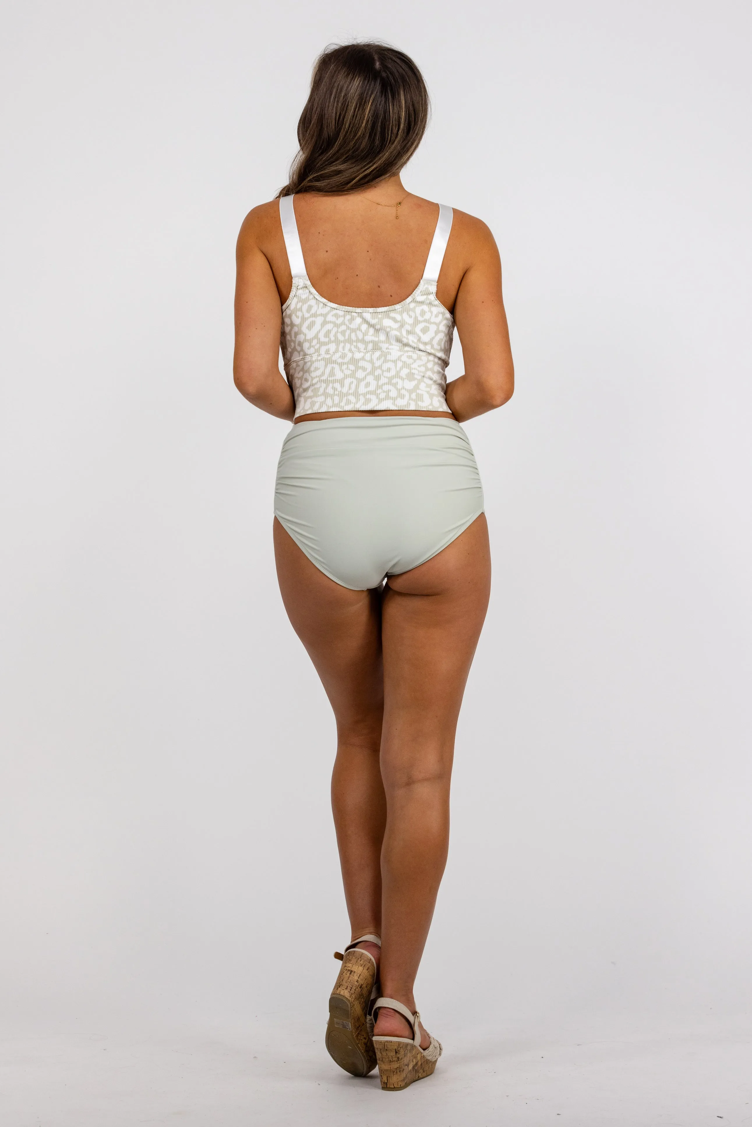 Wanting More Women's High Neckline Bikini Top *Final Sale*