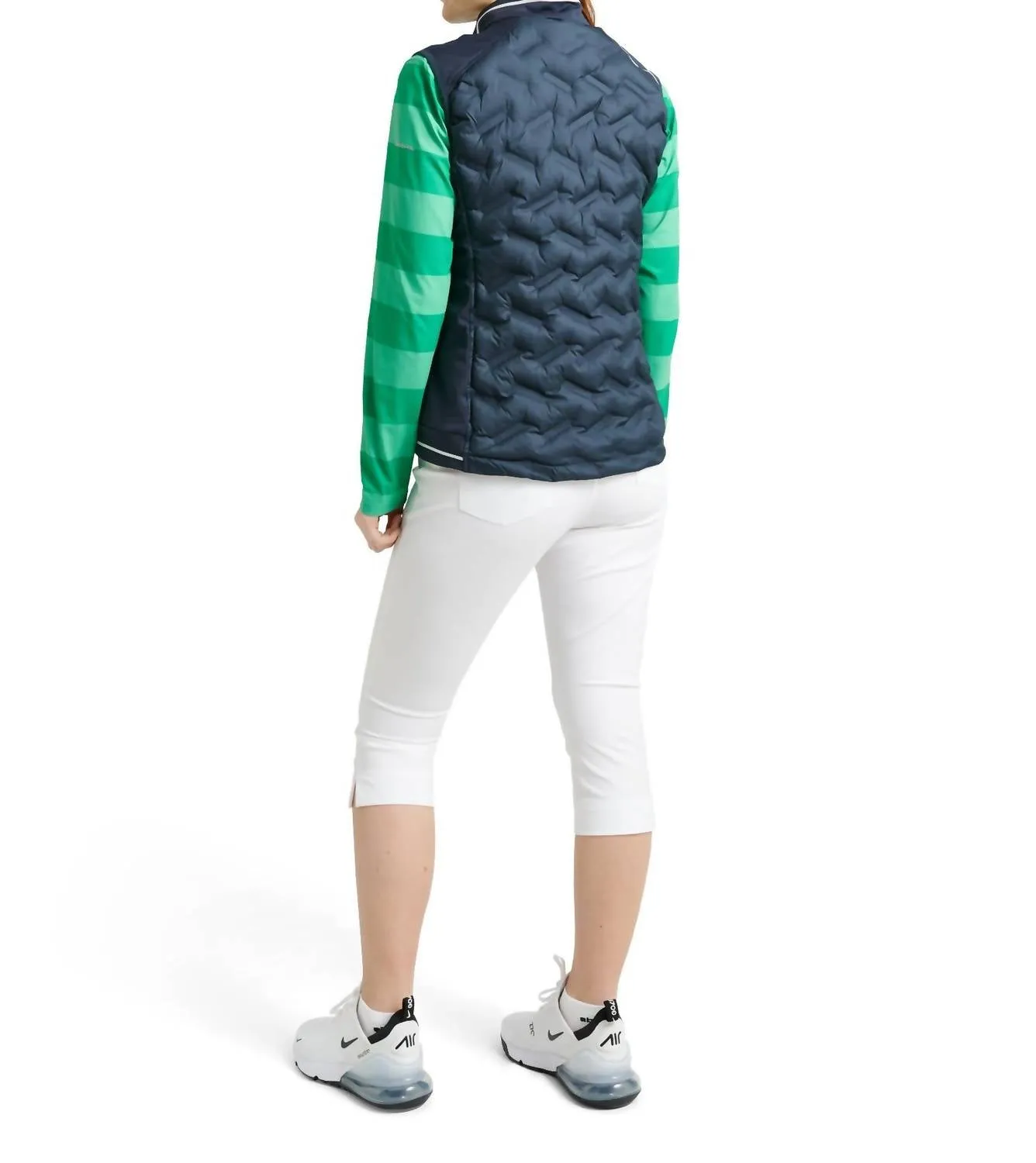 Women Grove Hybrid Vest In Navy