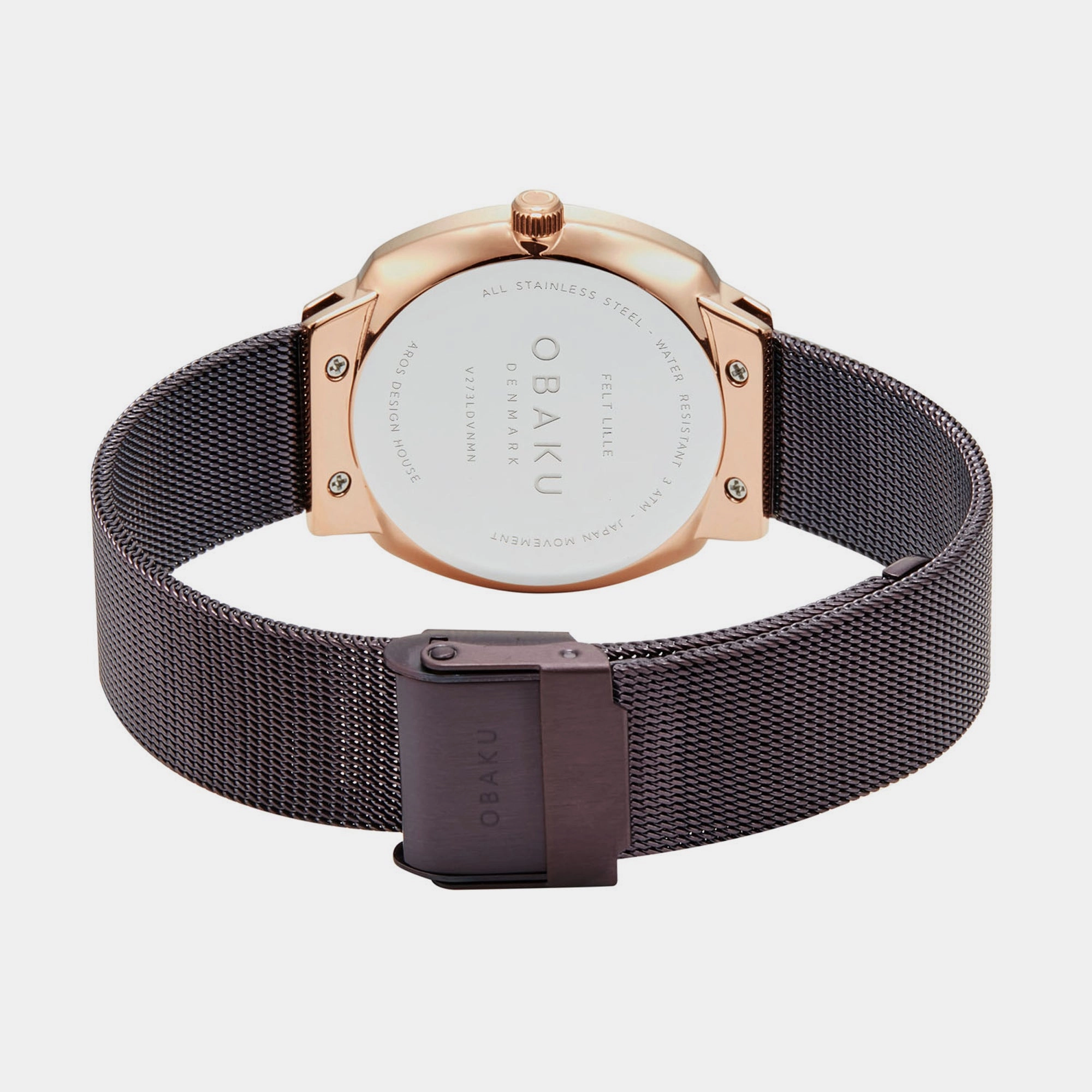 Women Brown Analog Brass Watch V273LDVNMN