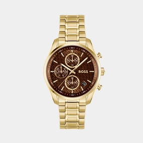 Women Quartz Brown Dial Chronograph Stainless Steel Watch 1502770 women watches best women watches affordable women's watches branded women watches