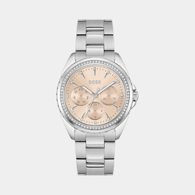 Women Quartz Carnation Gold Dial Multi-Function Stainless Steel Watch 1502732 women watches best women watches affordable women's watches branded women watches