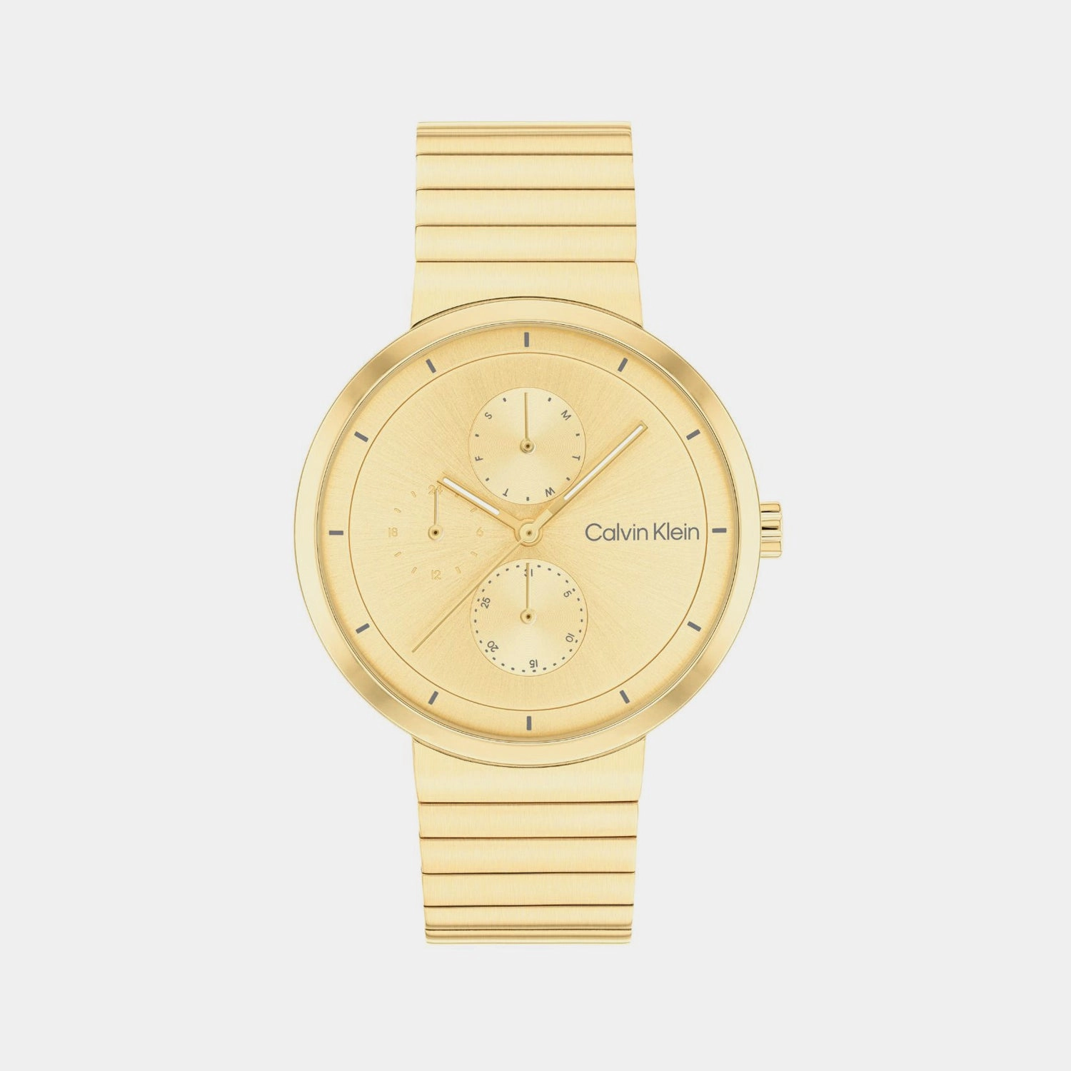 Women Quartz Gold Dial Multi-Function Stainless Steel Watch 25100030 women watches best women watches affordable women's watches branded women watches