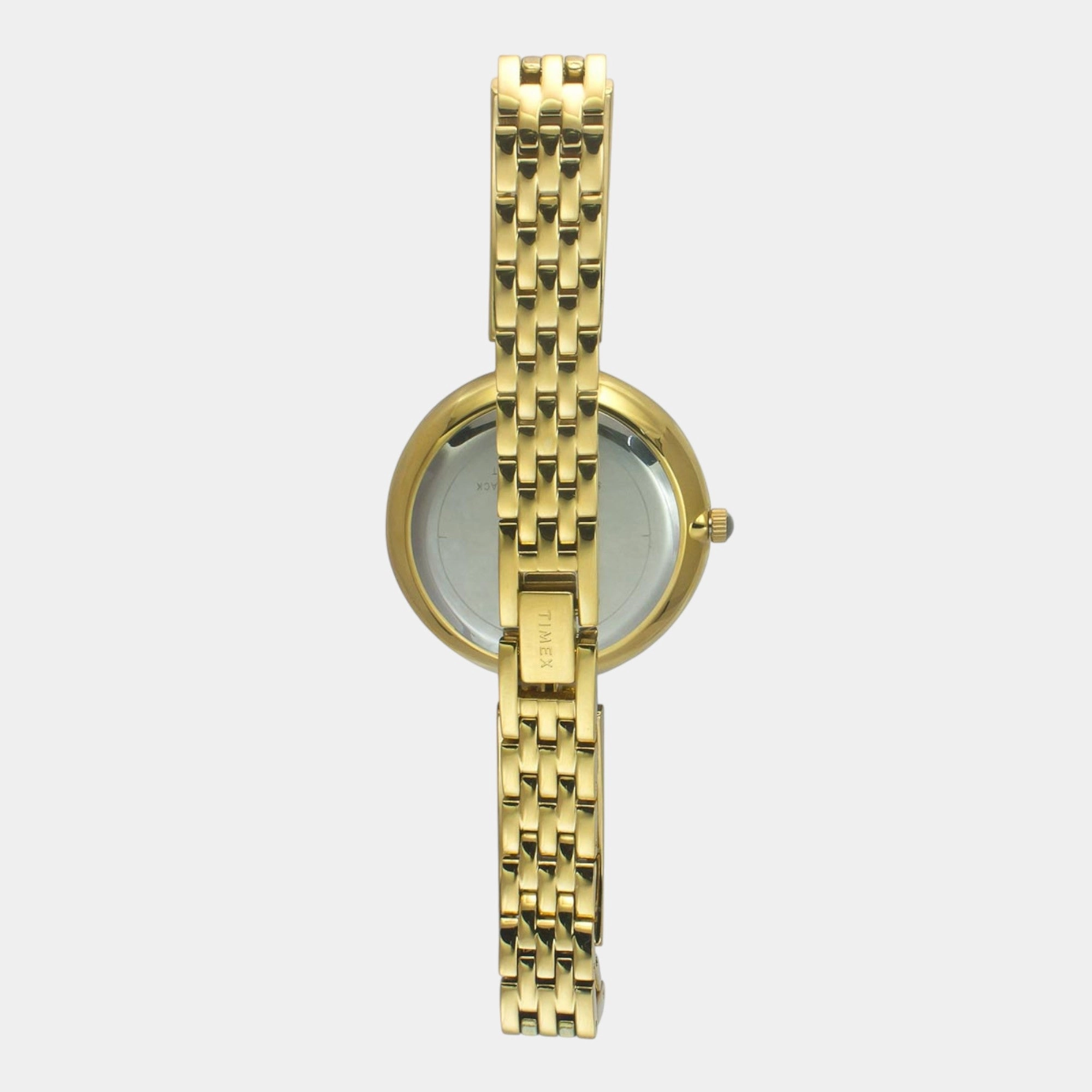 Women Quartz Green Dial Analog Brass Watch TWEL16205