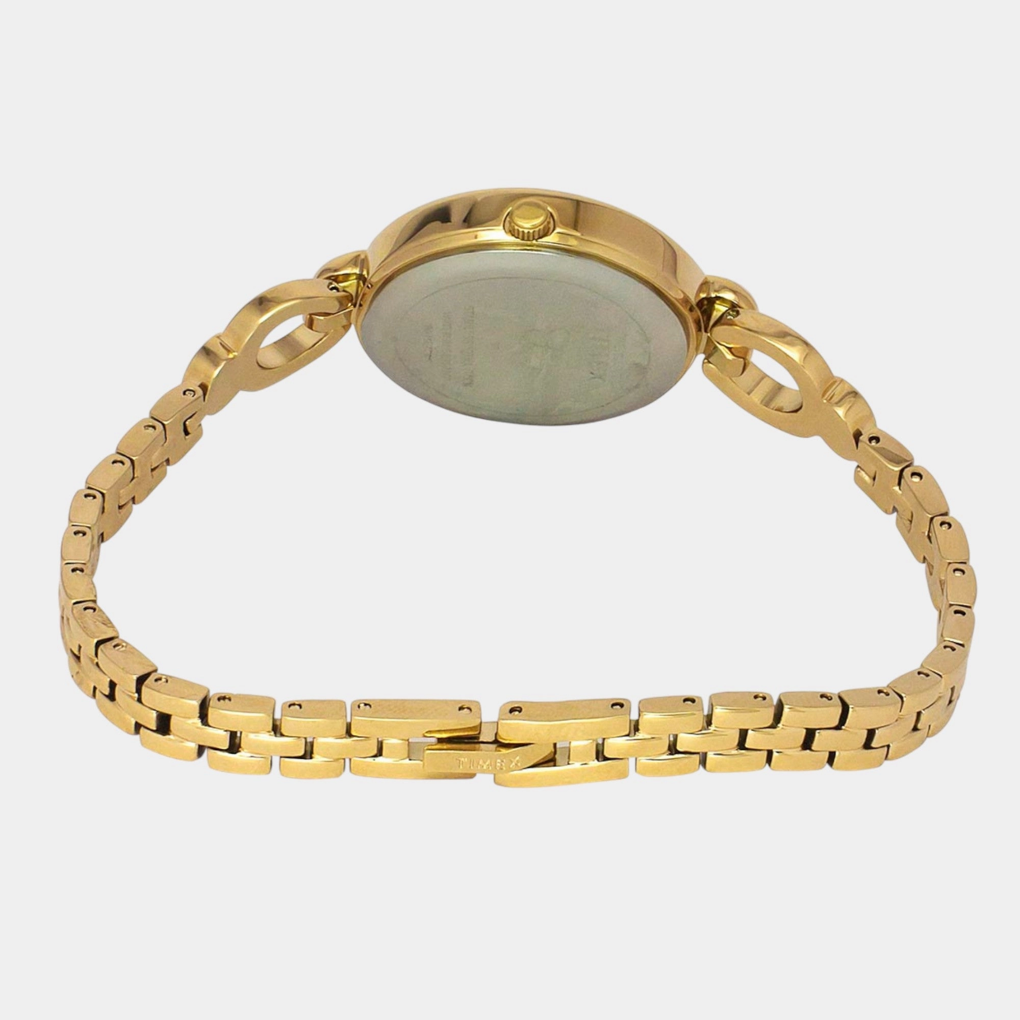 Women Quartz Green Dial Analog Brass Watch TWEL18104