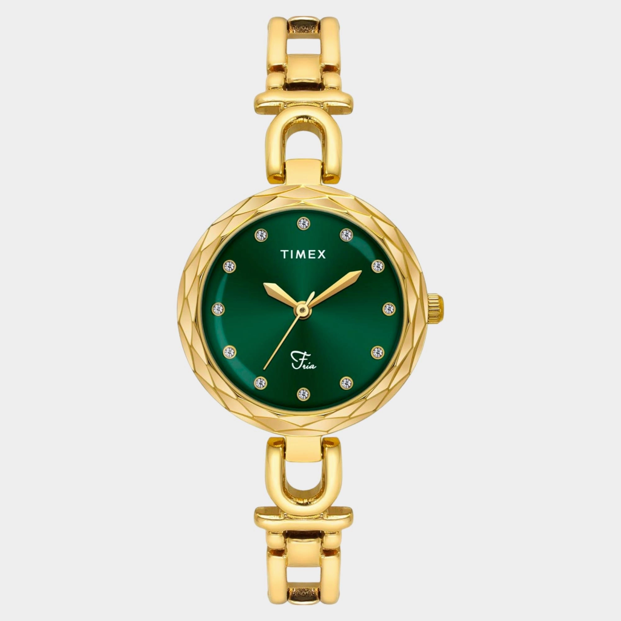 Women Quartz Green Dial Analog Brass Watch TWEL19900 women watches best women watches affordable women's watches branded women watches