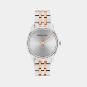 Women Quartz Grey Dial Analog Stainless Steel Watch 25000020 women watches best women watches affordable women's watches branded women watches