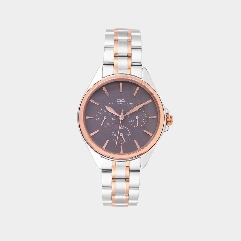 Women Quartz Grey Dial Multi-Function Metal Watch 2010E-M0115 women watches best women watches affordable women's watches branded women watches