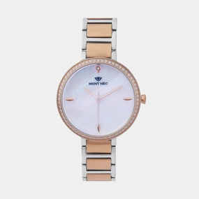 Women Quartz MOP Dial Analog Metal Watch 7507T-M3301 women watches best women watches affordable women's watches branded women watches