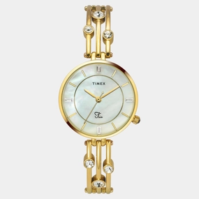Women Quartz Mother of Pearl Dial Analog Brass Watch TWEL16004 women watches best women watches affordable women's watches branded women watches